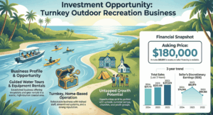 boat tours business for sale